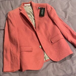 Boys Ralph Lauren Elegant Coral Blazer